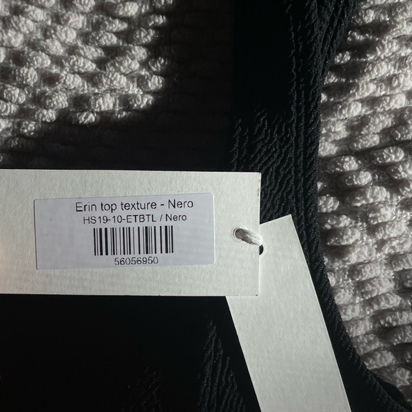 Erin top texture - Nero by elce swim (large) - Picture 8 of 8